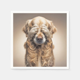 Shy Golden Retriever Servet