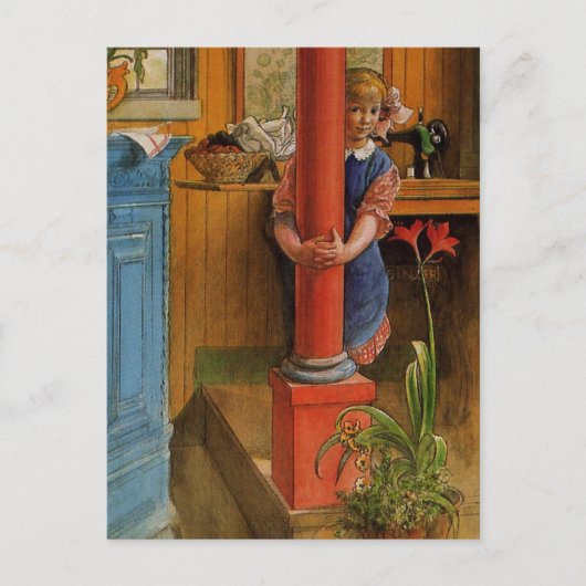 Shy Granddochter 1918 Briefkaart (Voorkant)