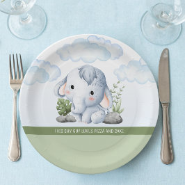 Shy Guy Birthday Paper Plate Papieren Bordje