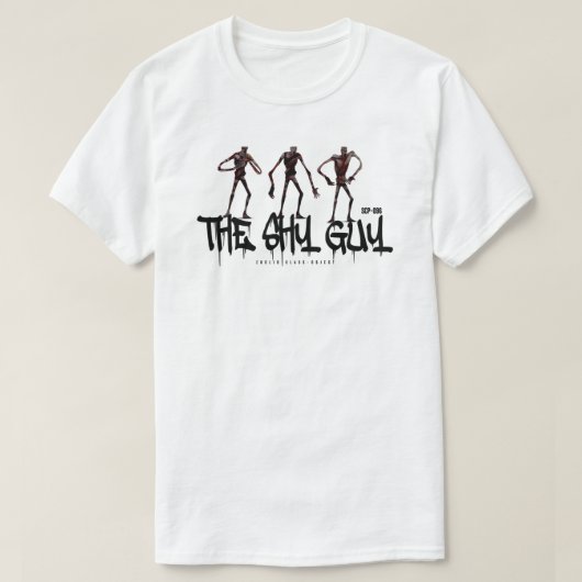 shy guy scp-096 t-shirt (Design voorkant)