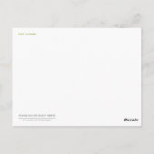 Shy Horse Briefkaart (Achterkant)