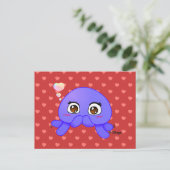 Shy Jellyfish Briefkaart (Staand voorkant)