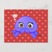 Shy Jellyfish Briefkaart (Voorkant)