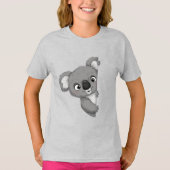 Shy Koala T-shirt (Voorkant)