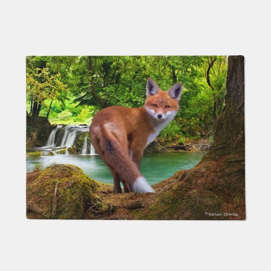 "Shy Little Vixen" Deurmat (Voorkant)