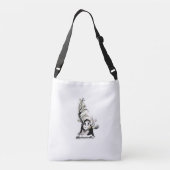 Shy Mr Leaf Crossbody Tas (Achterkant)