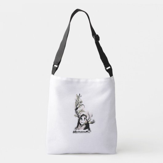 Shy Mr Leaf Crossbody Tas (Achterkant)