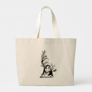 Shy Mr Leaf Grote Tote Bag
