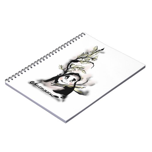 Shy Mr Leaf Notitieboek (Linkerzijde)