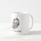 Shy Narwhal met Donut Koffiemok (Voorkant rechts)