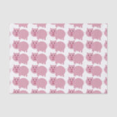 Shy Pink Gift Tissue Wrap Tissuepapier (Voorkant)