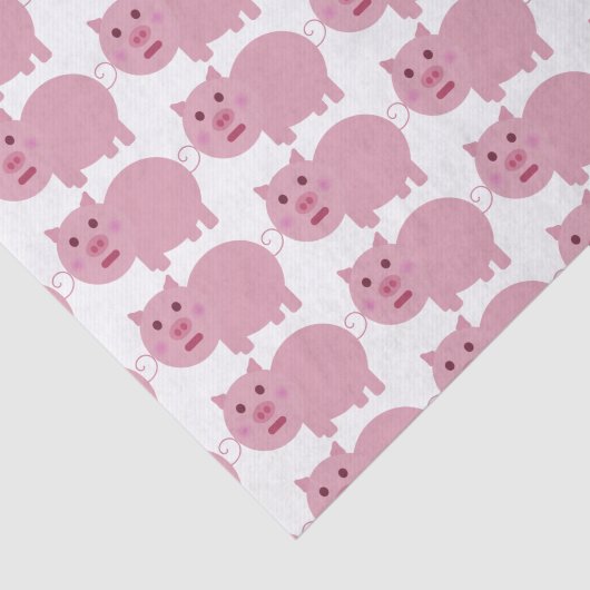 Shy Pink Gift Tissue Wrap Tissuepapier (Detail)