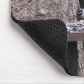 Shy Raccoon Mousepad Muismat (Hoek)