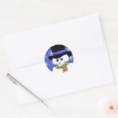 Shy Snowman Vakantie Stickers (Envelop)