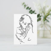 Shy Stuff Briefkaart (Staand voorkant)