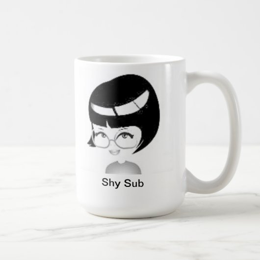 Shy Sub Coffee Mok (Rechts)