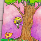 Shy Valentijn briefkaart van Nicole Janes