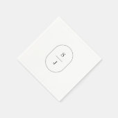 SHYLAH Boho Modern Minimalistisch Fancy Eenvoudig  Servet (Hoek)