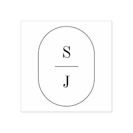 SHYLAH Monogram Boho Unieke Trouwrubberstempels Rubberstempel (Afrduk)