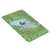 Shymbulak Kazachstan Ski reisposter Magneet (Rechterzijde)