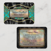 Shyvee Damask Elegant Professional Visitekaartje (Voorkant / Achterkant)