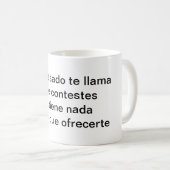 Si el pasado te llama koffiemok (Voorkant rechts)