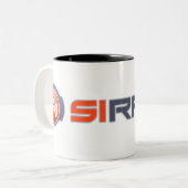 SI koffie-Mok Tweekleurige Koffiemok (Voorkant links)