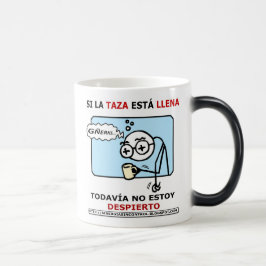 Si la taza está lena... magische mok