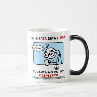 Si la taza está lena... magische mok