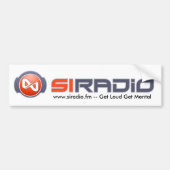 SI Radio Logo Bumpersticker (Voorkant)