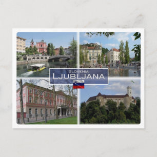 SI Slovenië - Ljubliana - Briefkaart