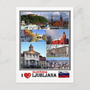 SI Slovenië - Ljubljana - Briefkaart