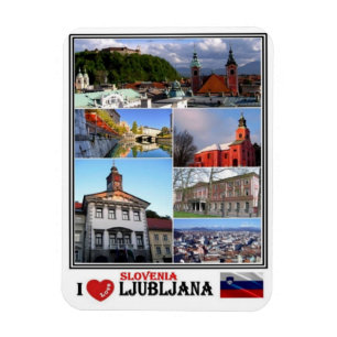 SI Slovenië - Ljubljana - Magneet
