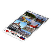 SI Slovenië - Ljubljana - Magneet (Linkerzijde)
