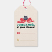 Si tu le wint je le saurais cadeaulabel (Achterkant)