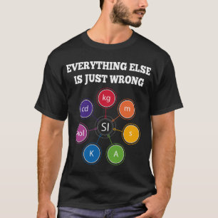 SI verenigt al het andere is enkel verkeerd T-shirt