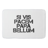 Si Vis Pacem Para Bellum Badmat (Voorkant)