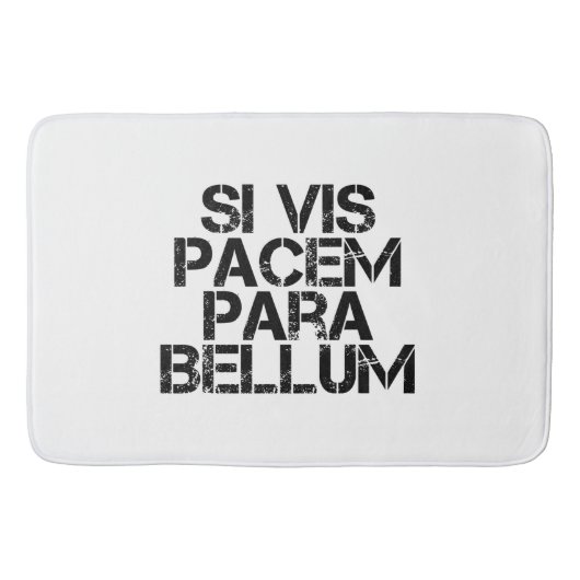 Si Vis Pacem Para Bellum Badmat (Voorkant)