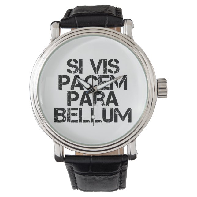 Si Vis Pacem Para Bellum Horloge (Voorkant)