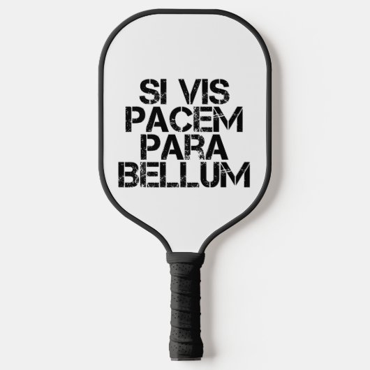 Si Vis Pacem Para Bellum Pickleball Paddle (Voorkant)