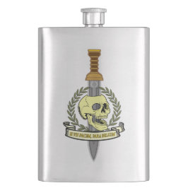 Si Vis Pacem, Para Bellum.. Skull Flacon