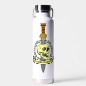 Si Vis Pacem, Para Bellum.. Skull Waterfles (Voorkant)