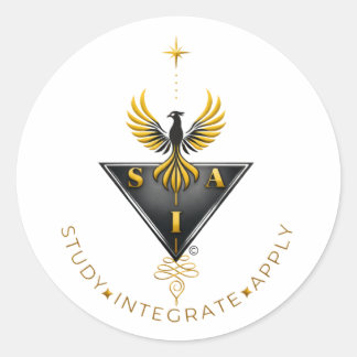 SIA Onderwijs Ronde Sticker