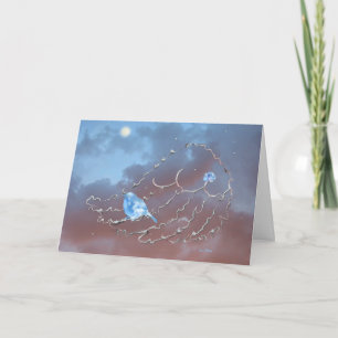 Sialia die op de Uitnodiging van de Maan letten