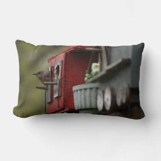 Sialia in het Hoofdkussen van het Vogelhuis Kussen