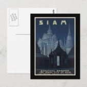 Siam Beauful Bangkok Briefkaart (Voorkant / Achterkant)