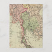 Siam, Birma en Anam Briefkaart (Voorkant)