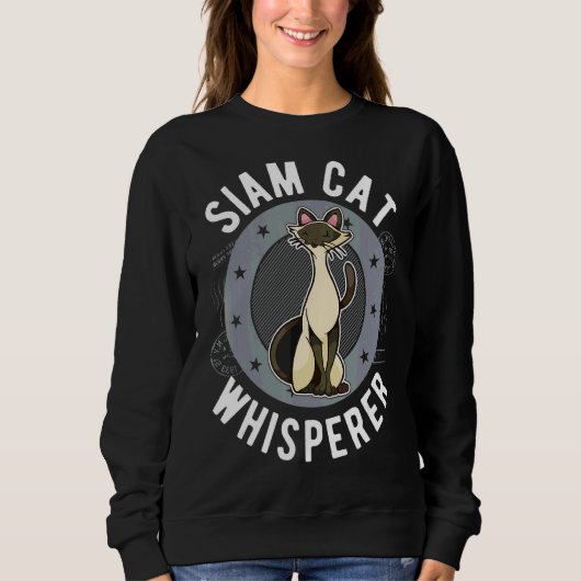 Siam Cat Whisperer Trui (Voorkant)