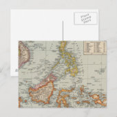 Siam, Malay Archipel Briefkaart (Voorkant / Achterkant)