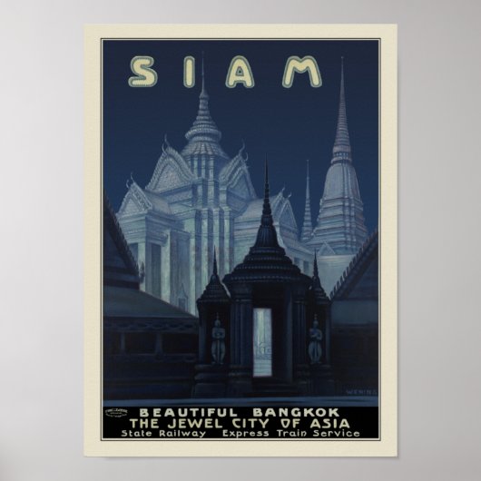 Siam - Mooi Bangkok Poster (Voorkant)